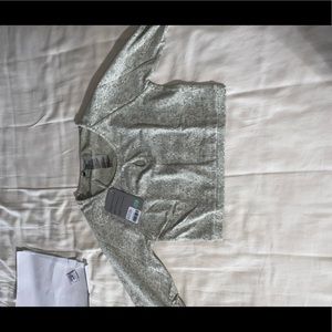 Gymshark fleur texture khaki marl crop top